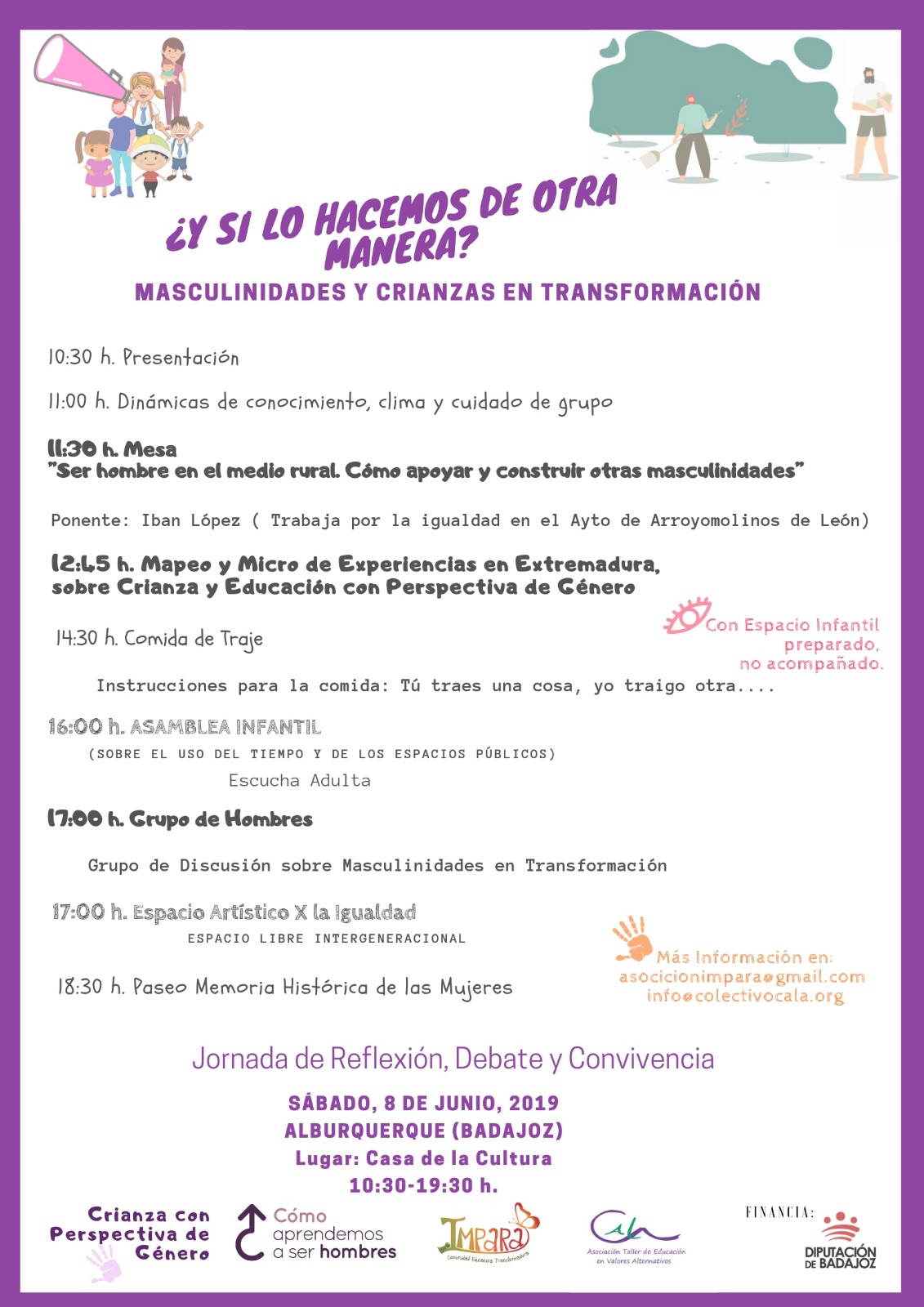 Jornadas Masculinidades y Crianzas en Transformación