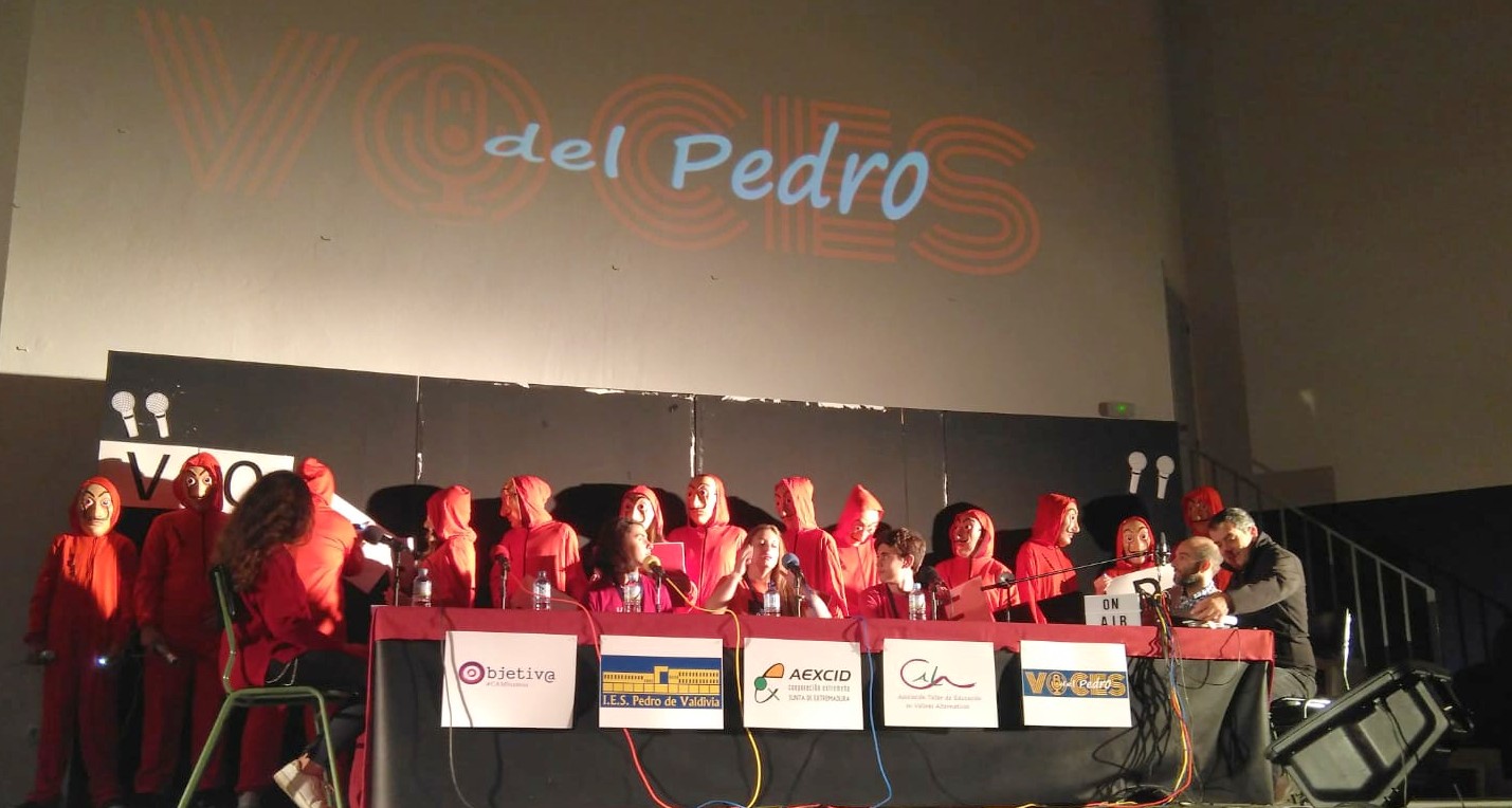 Objetiv@ en el IES Pedro de Valdivia es "como estar en el aire"