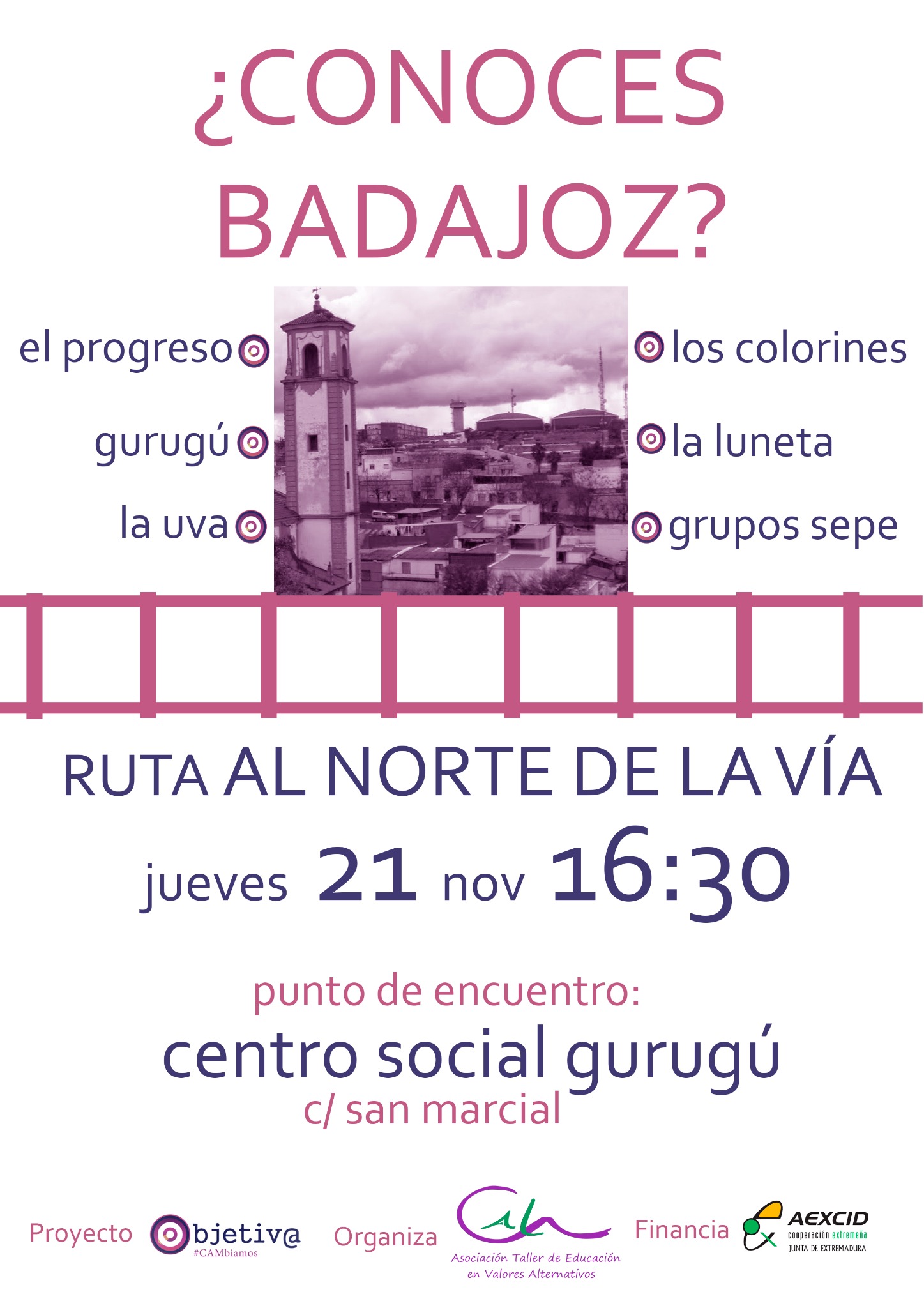 Ruta #AlNorteDeLaVía