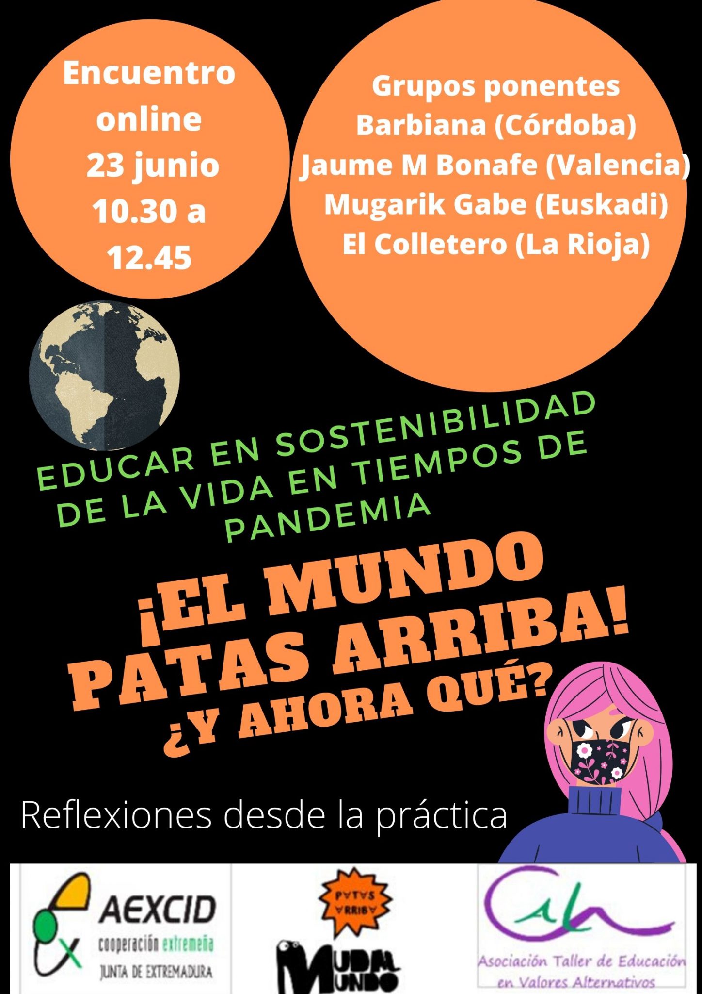 ¿Qué tenemos entre manos? Pues… ¡seguimos con las PatasArriba! y una formación online