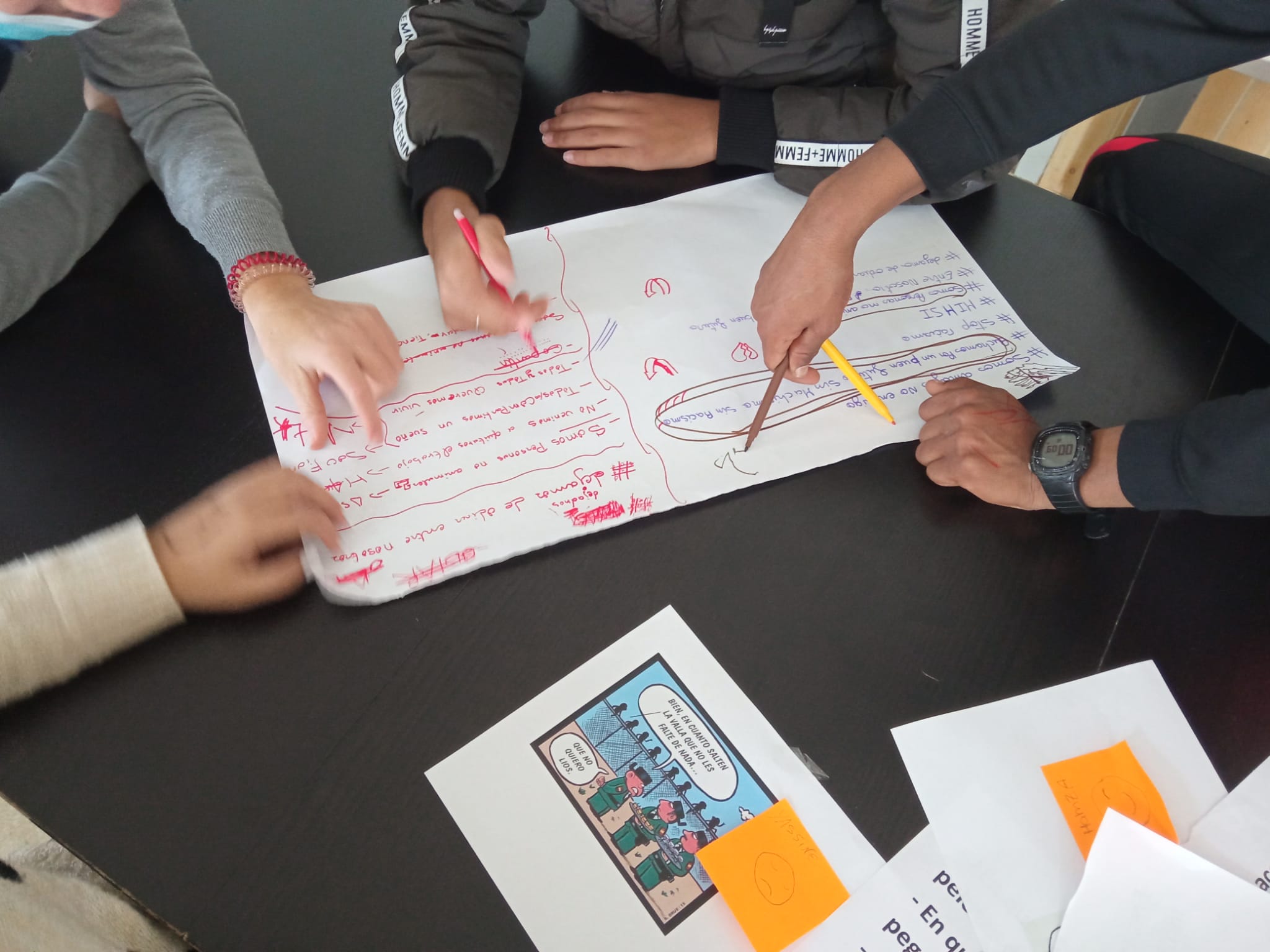 COLABORACIÓN CON ADHEX. TALLERES PARA APRENDER EN, DESDE Y PARA LA ACCIÓN.