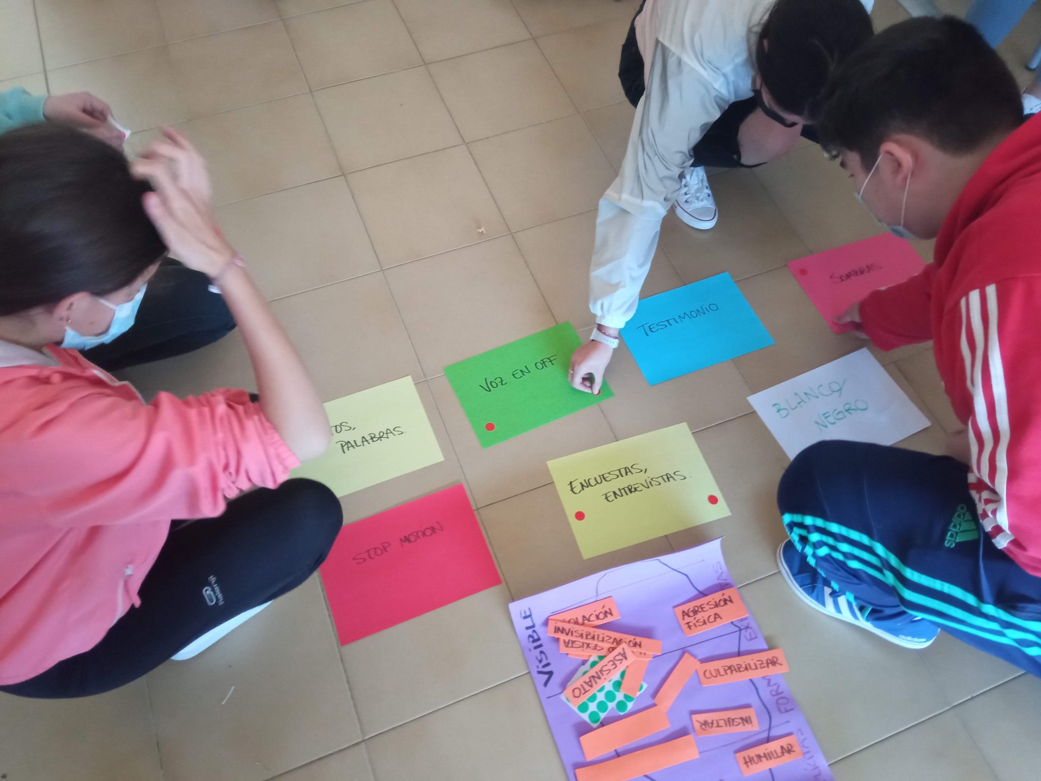 EN MONTIJO LOS IES (Y EL CINE) SE ALÍAN CONTRA LA VIOLENCIA DE GÉNERO