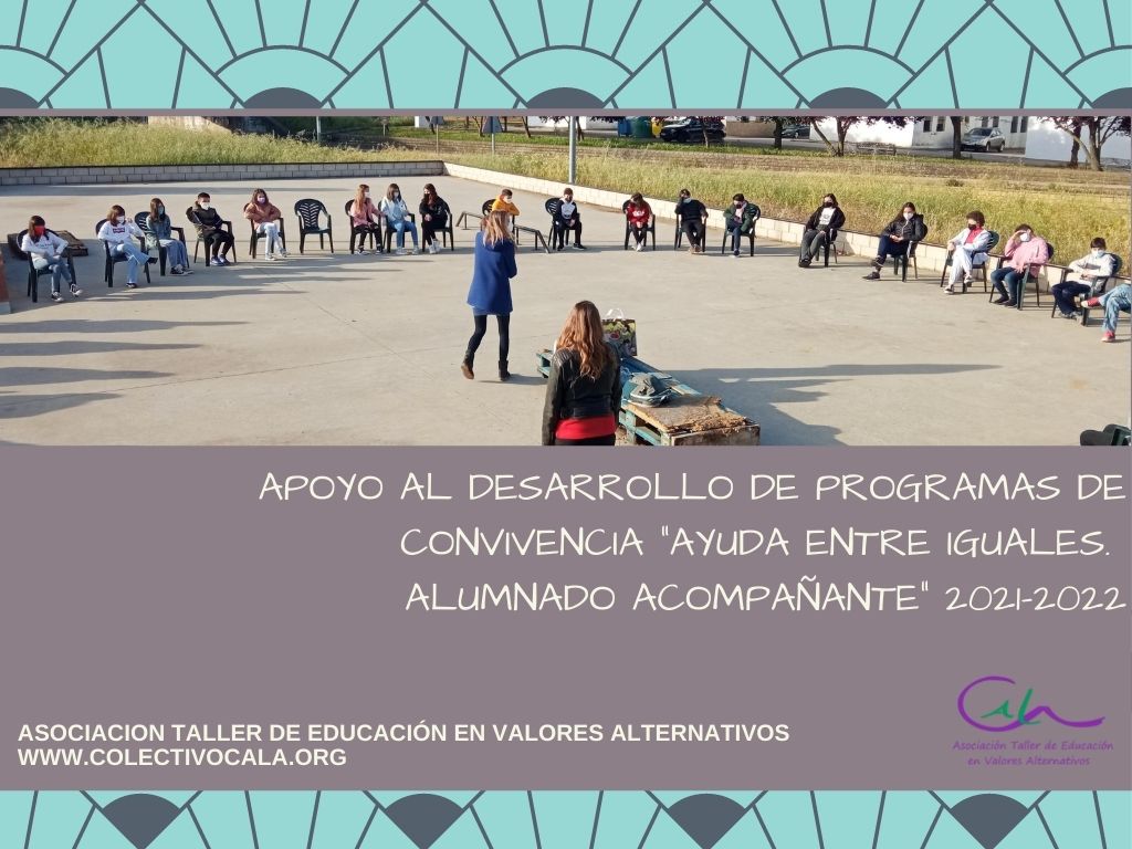 ACTIVIDADES DE FORMACIÓN AL ALUMNADO 2021-2022. AYUDA ENTRE IGUALES. ALUMNADO ACOMPAÑANTE