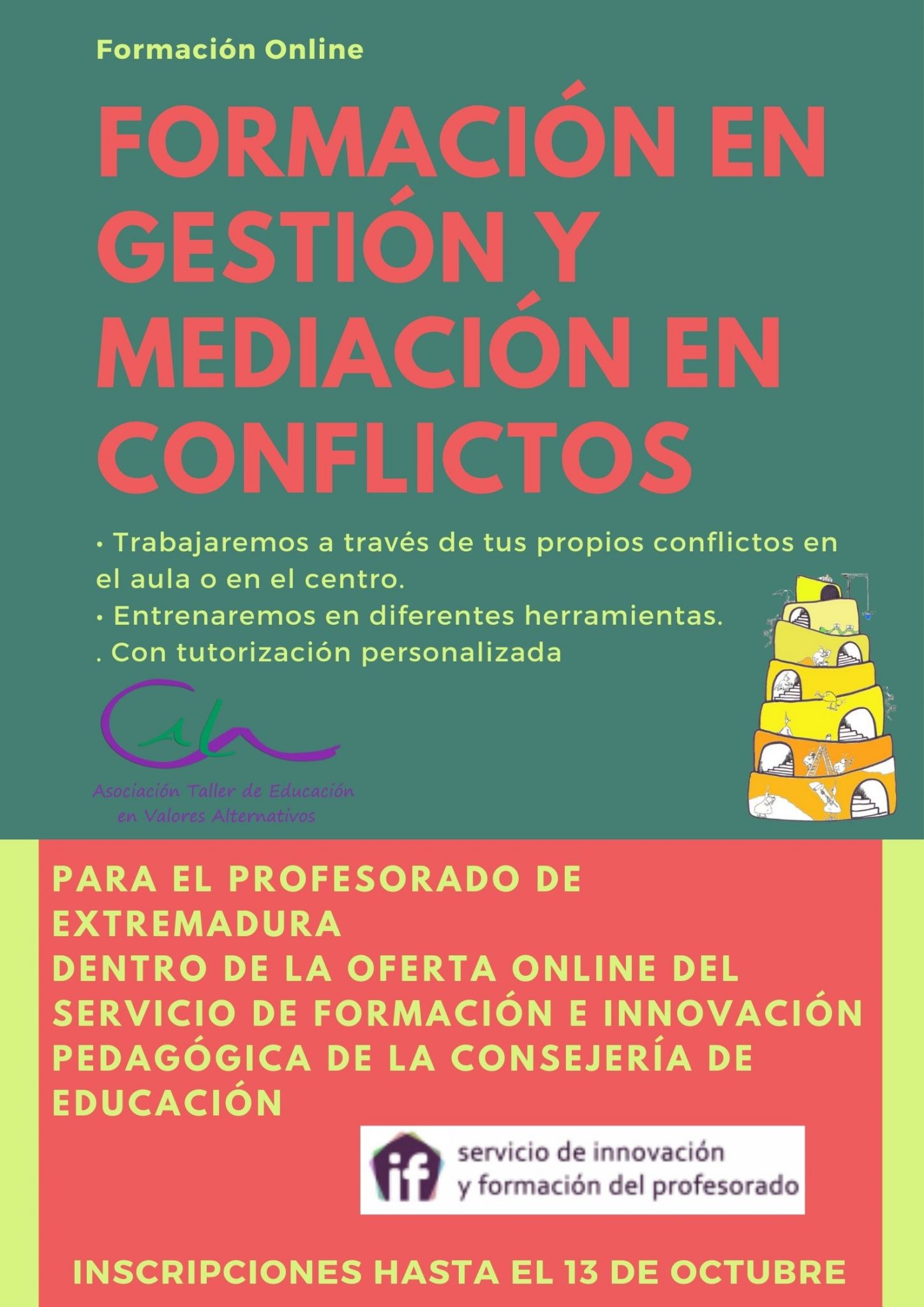 COMENZAMOS EL CURSO DE GESTIÓN Y MEDIACIÓN EN CONFLICTOS