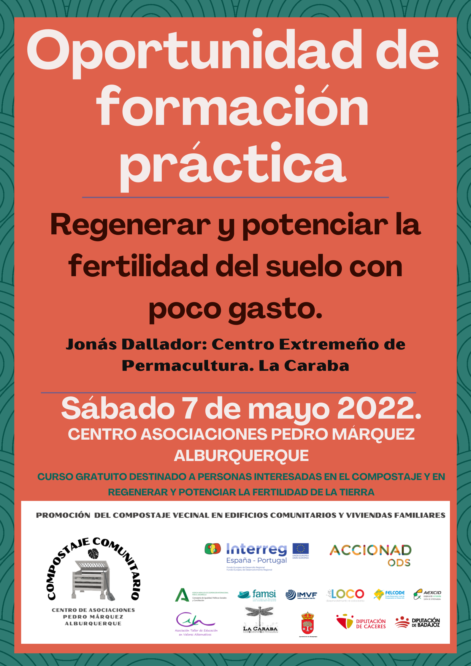 FORMACIÓN PRÁCTICA. REGENERAR Y POTENCIAR FERTILIDAD DEL SUELO