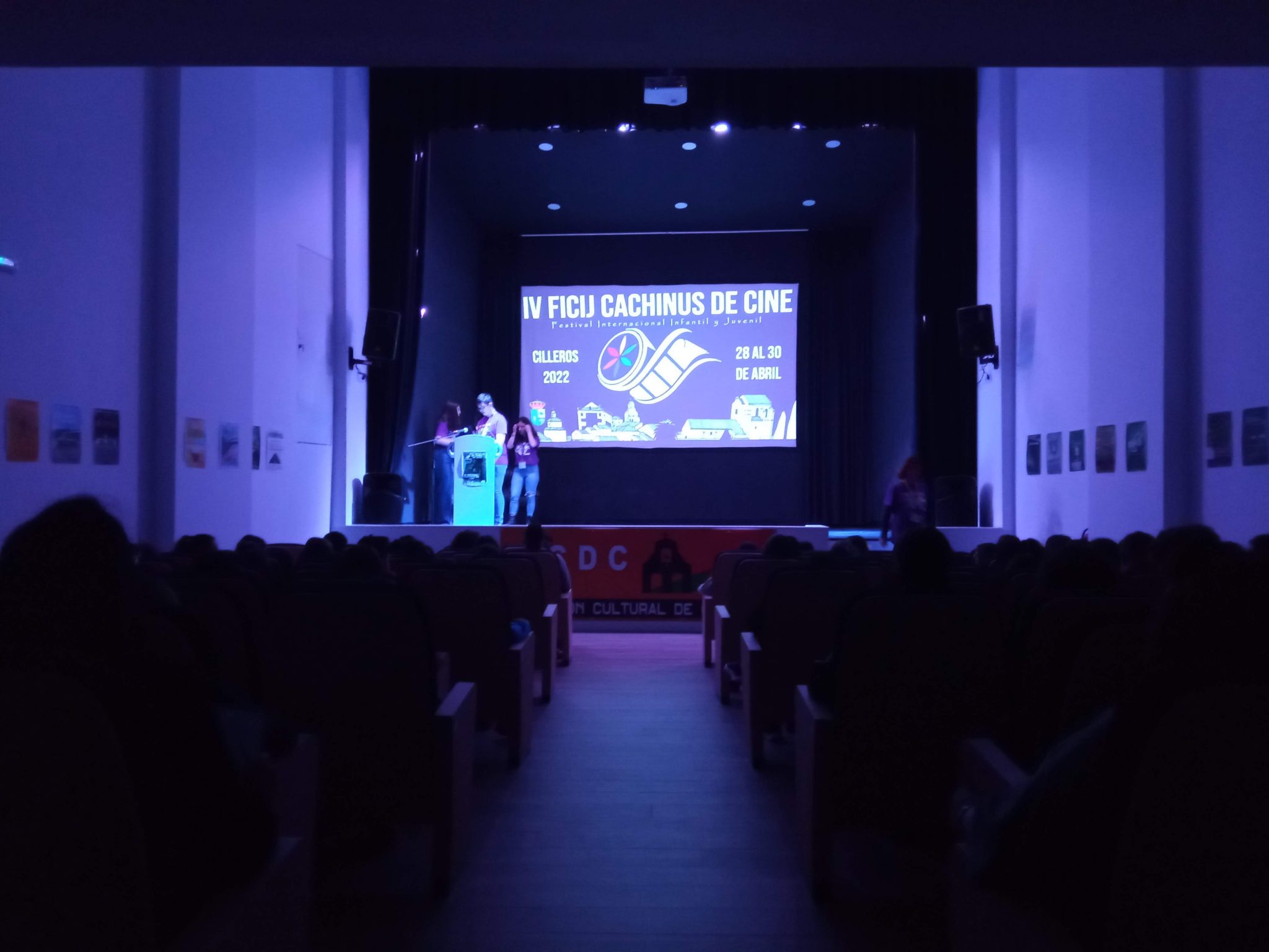Objetiv@ se estrena en el festival "Cachinus de Cine"