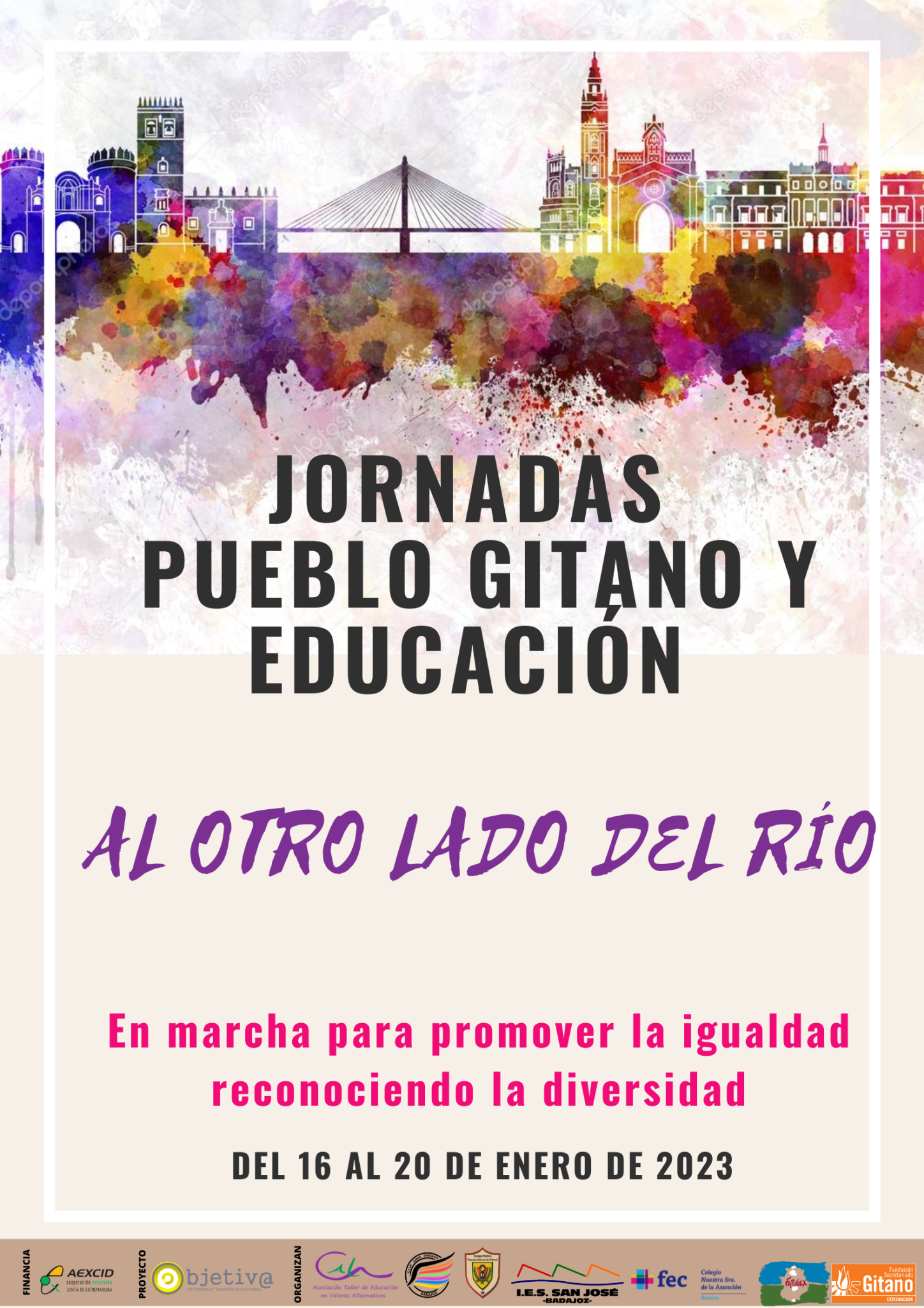 JORNADAS PUEBLO GITANO Y EDUCACIÓN EN BADAJOZ