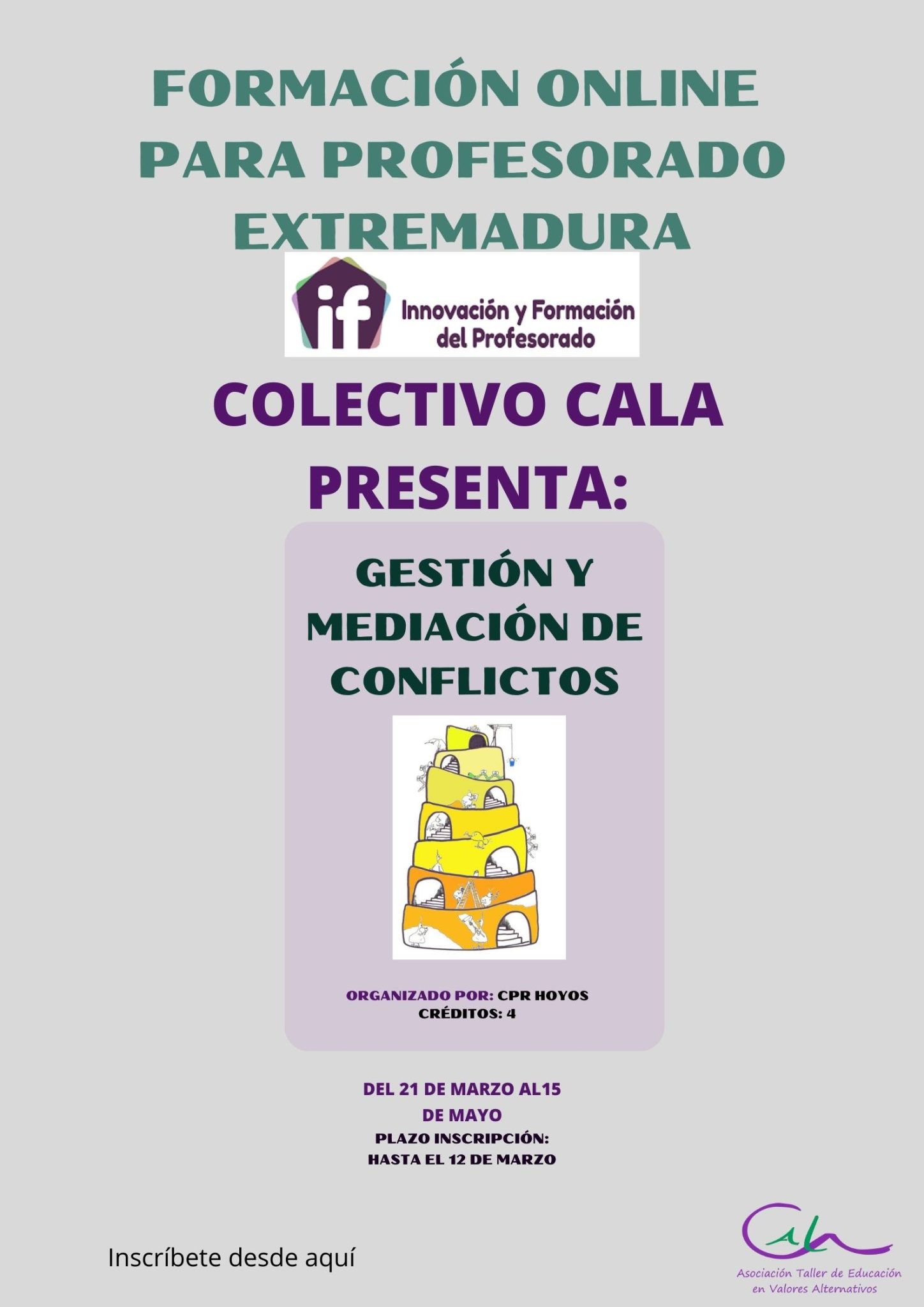SE ESTÁ CONVIRTIENDO EN TRADICIÓN...Comienza nuevo curso online de Gestión de Conflictos