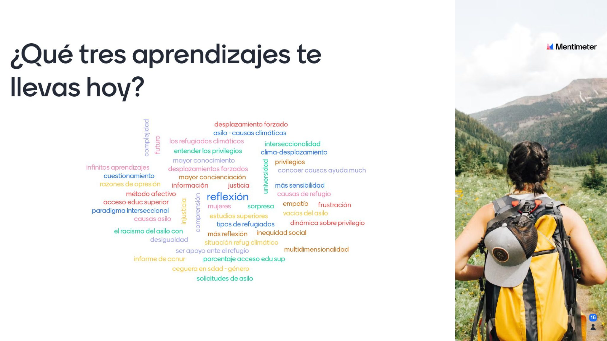 REFUGIOS PARA APRENDER: LA COORDINACIÓN PEDAGÓGICA DE LAS FORMACIONES DE EACNUR.