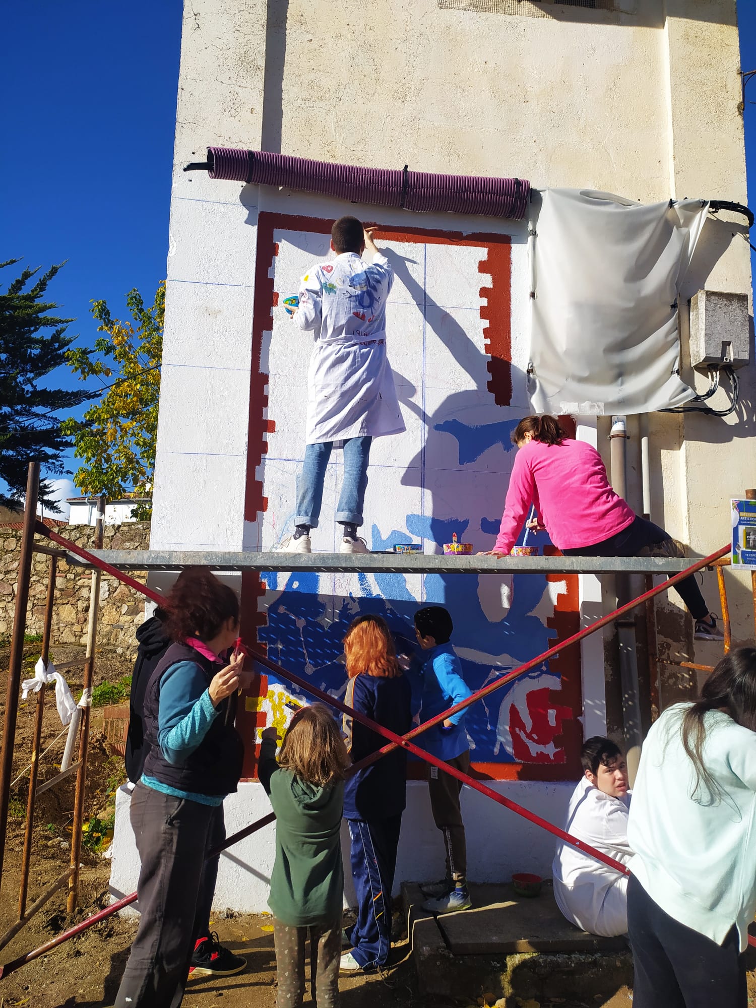 PINTAR UN MURAL TAMBIÉN ES EDUCACIÓN TRANSFORMADORA