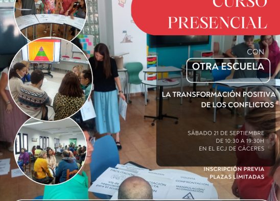 LA TRANSFORMACIÓN POSITIVA DE LOS CONFLICTOS TALLER PRESENCIAL