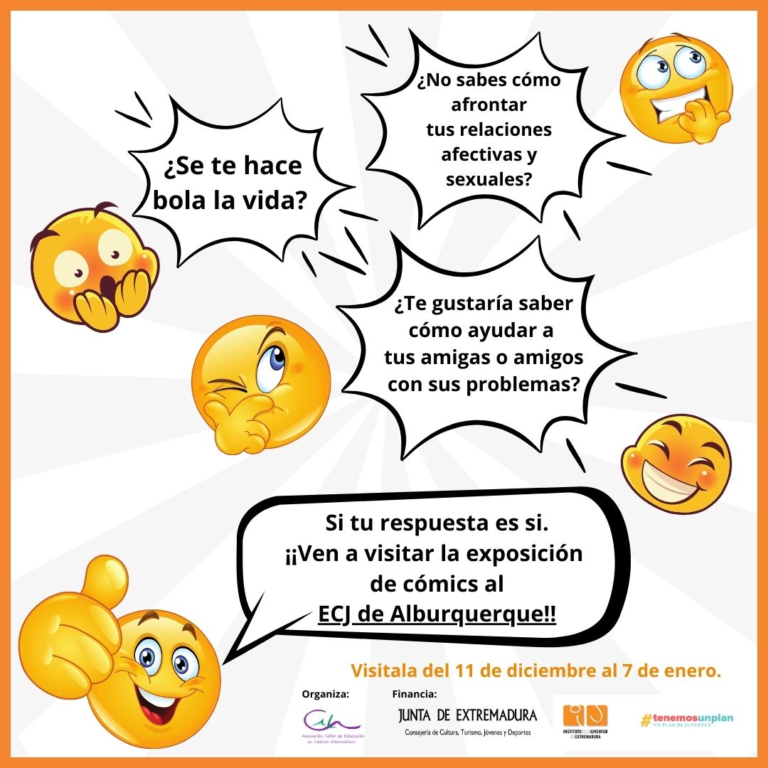 CÓMIC - FÓRUM Nuestros talleres de sensibilización con jóvenes