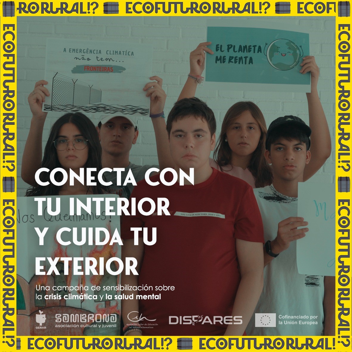 UNA CAMPAÑA DE PARTICIPACIÓN JUVENIL SOBRE DESPLAZAMIENTOS POR EMERGENCIA CLIMÁTICA Y SALUD MENTAL